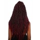 Mane Concept Afri Synthetic Hair Crochet Braid Loop 2x Pre Stretched Passion Grande Nomadik Twist 18
