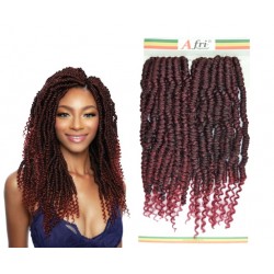 Mane Concept Afri Synthetic Hair Crochet Braid Loop 2x Pre Stretched Passion Grande Nomadik Twist 14"