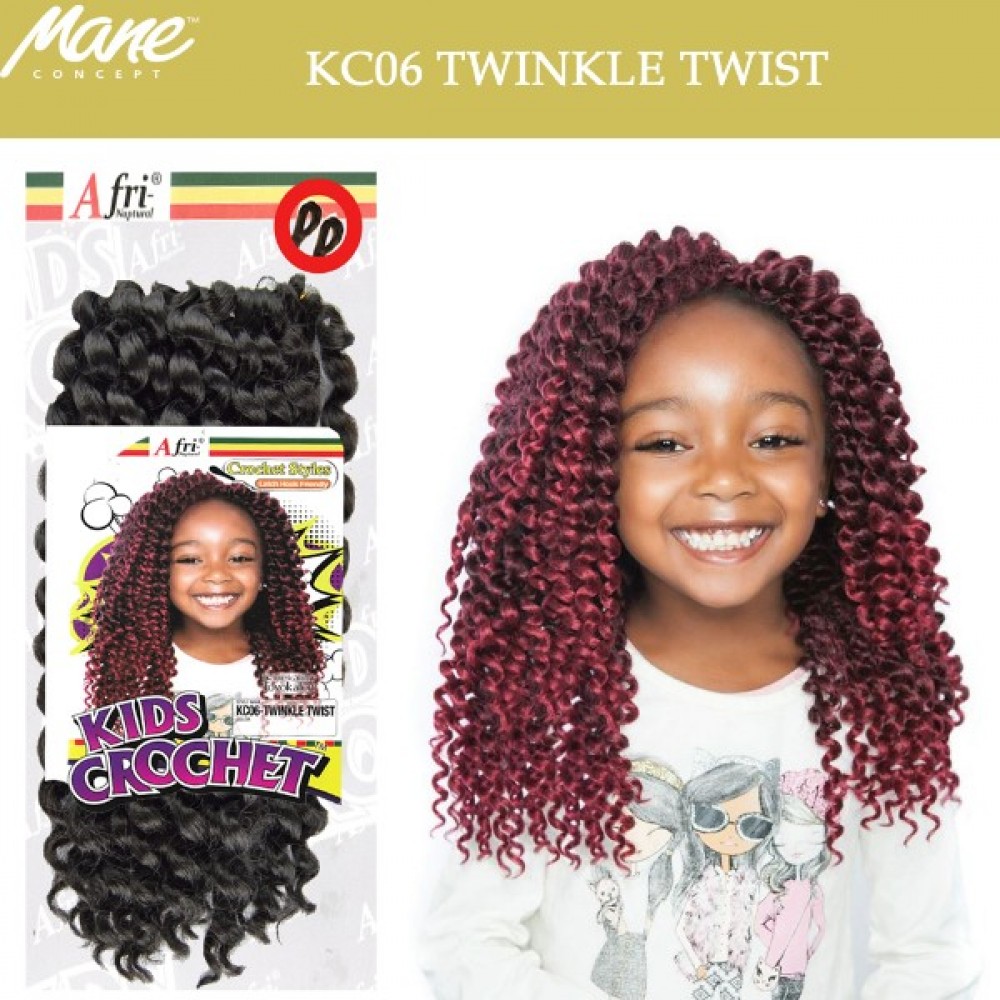 Mane Concept Afri Synthetic Hair Crochet Braid Kc06 Twinkle Twist