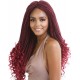 Mane Concept Afri Synthetic Hair Crochet Braid Loop 3x Box Braid Curly End 18