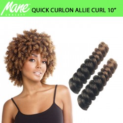 Mane Concept Afri Synthetic Hair Crochet Braid Loop Quick Curlon Allie Curl 10" Mane Concept Afri Synthetic Hair Crochet Braid Loop Quick Curlon Allie Curl 10"