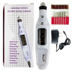 Ebo Electric Nail Drill Machine Sets Manicure Pedicure Polishing Nail File Drill Kit Set With Sanding Bands