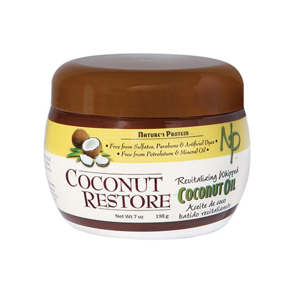 Natures Protein Coconut Restore Coconut Oil 7 Oz
