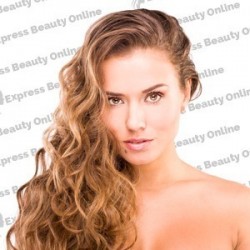 18" fusion-u tip - 100pcs 100% human hair extension name - medium ash brown (10)  - wavy 