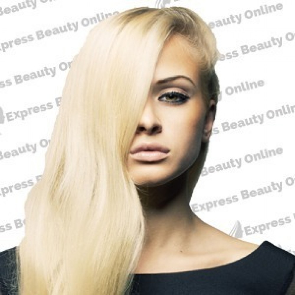 18 fusion -u tip- 100pcs 100% human hair extensions - pure blonde (613) - wavy