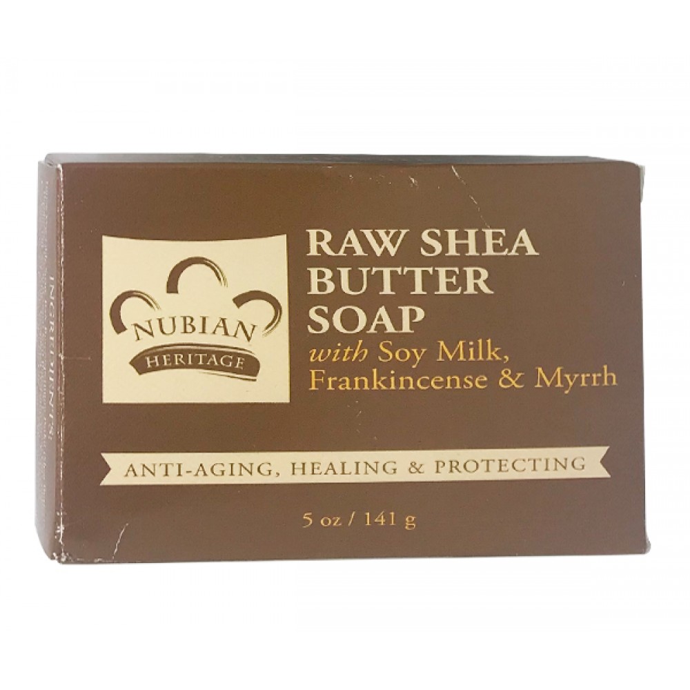 Nubian Heritage Raw Shea Butter Bar Soap 5 Oz Nubian Heritage Raw Shea Butter Bar Soap 5 Oz
