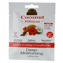 Okay Coconut Hibiscus Leave In Deep Conditioner Deep Moisturizer 1.50 Oz Okay Coconut Hibiscus Leave In Deep Conditioner Deep Moisturizer 1.50 Oz