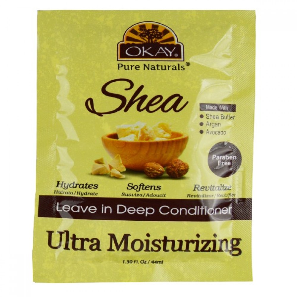 Okay Shea Leave In Deep Conditioner Ultra Moisturizing 1.50 Oz
