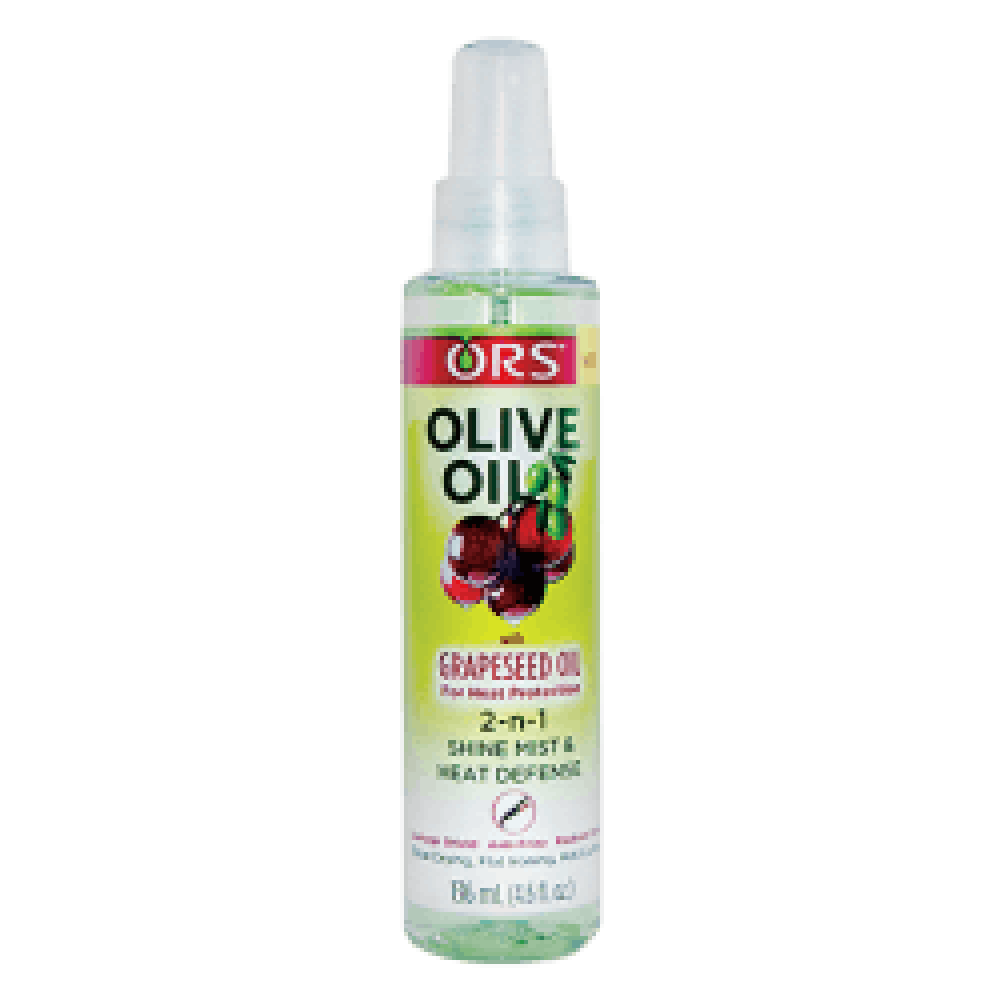ors olive oil 2-n-1 shine mist & heat defense ors olive oil 2-n-1 shine mist & heat defense