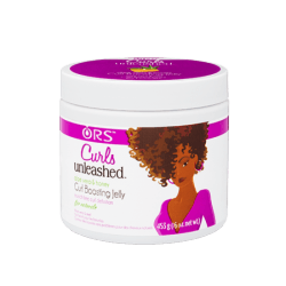 ors curls unleashed  -  unleash the beautiful possibilities  -  aloe vera & honey curl boosting jelly