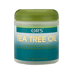 ors natural hair care  -  natural hair care fortified with botanicals  -  tea tree oil