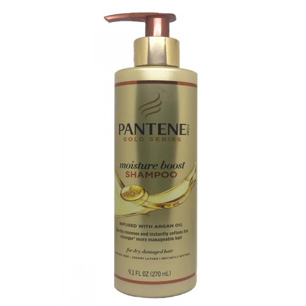 Pantene Pro V Gold Series Moisture Boost Shampoo 9.1 Oz