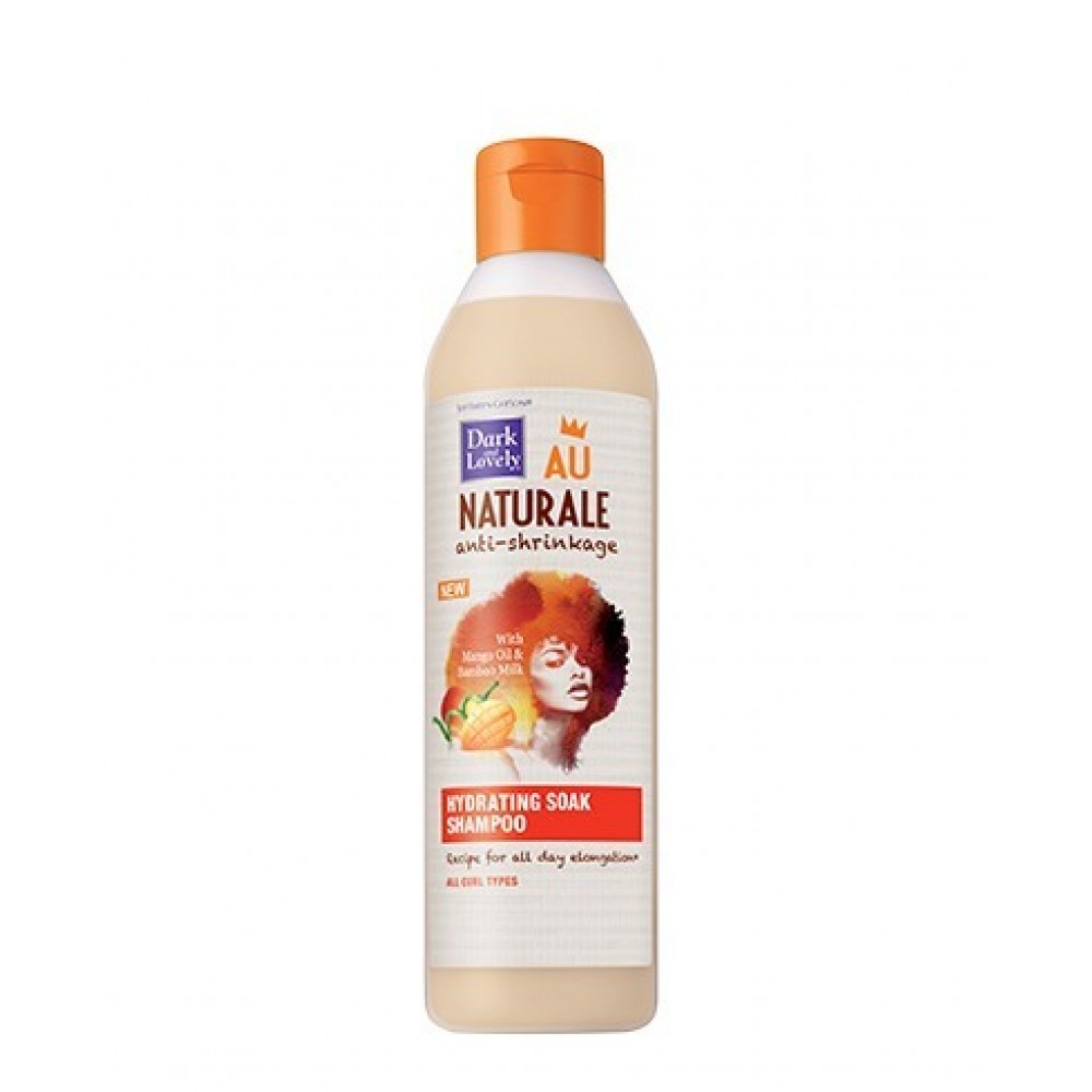 dark & lovely au naturale anti-shrinkage hydrating soak shampoo