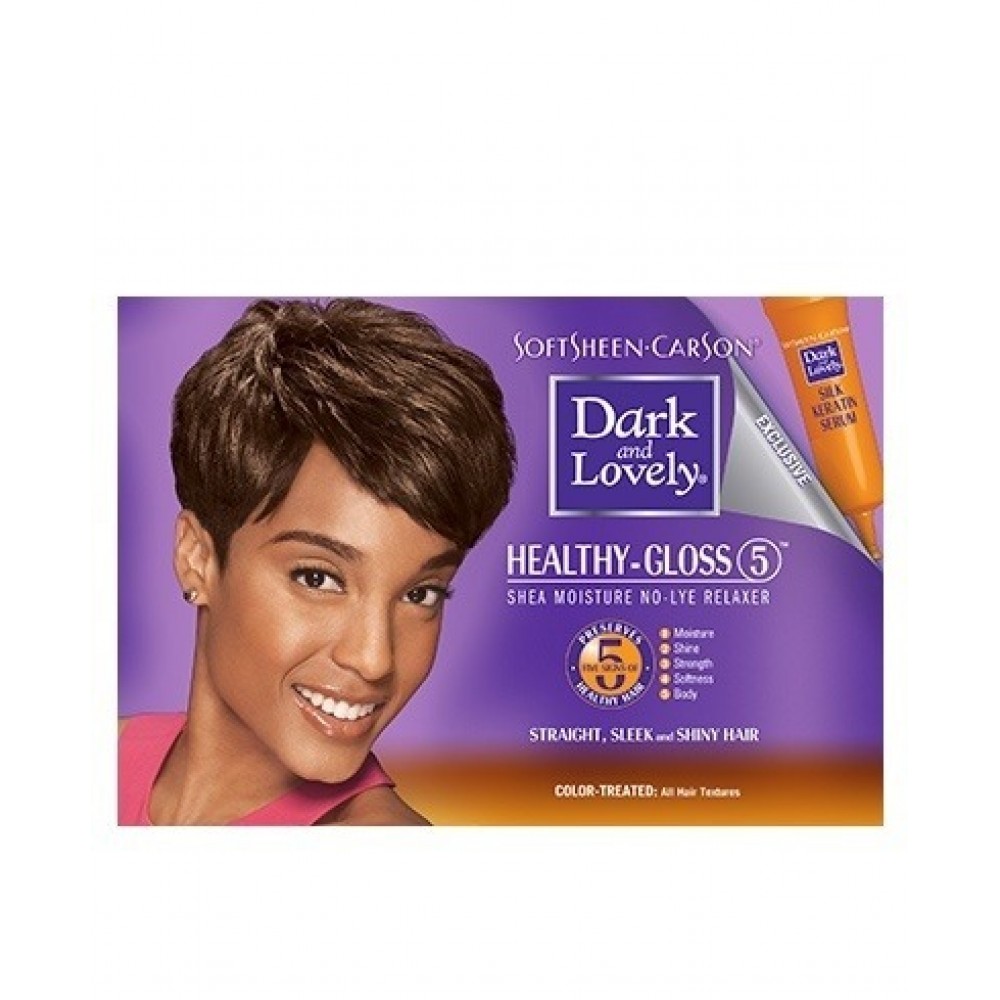 Dark And Lovely Healthy Gloss 5 Shea Moisture Relaxer Color Treated