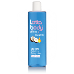 Lottabody With Coconut & Shea Oil Style Me Texturizing Setting Lotion Lottabody With Coconut & Shea Oil Style Me Texturizing Setting Lotion