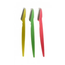 Ebo Professional Eyebrow Shaper Razors 3 Pcs Mix Color Ebo Professional Eyebrow Shaper Razors 3 Pcs Mix Color