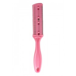 Ebo Universal Unisex Styling Razor Comb Hair Cut Scissor Doubles Side (1 Pc Assorted Color)