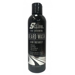 Lusters Scurl Fine Grooming Beard Wash 4 In 1 Instantly 8 Oz