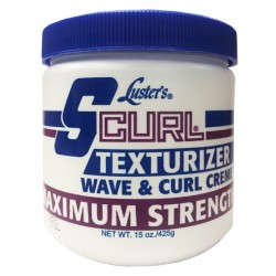 Lusters Scurl Texturizer Wave And Curl Creme Maximum Strength 15 Oz 