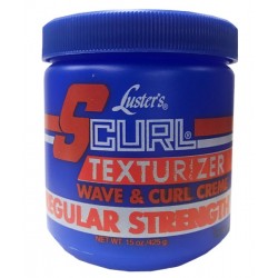Lusters Scurl Texturizer Wave And Curl Creme Regular Strength 15 Oz 
