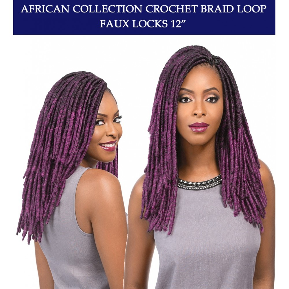 Sensationnel Synthetic Hair Crochet Braid Loop Faux Locks 12