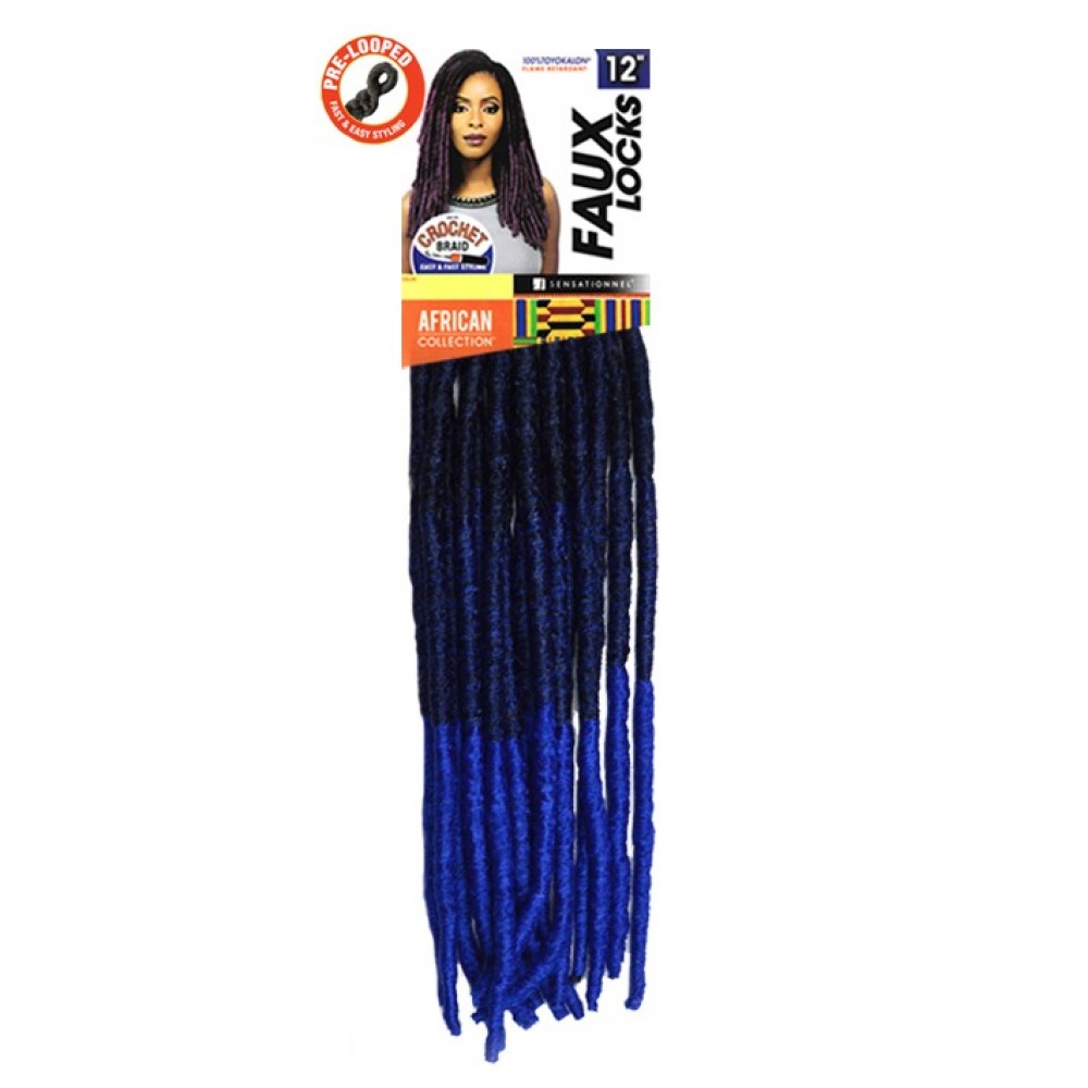 Sensationnel Synthetic Hair Crochet Braid Loop Faux Locks 12
