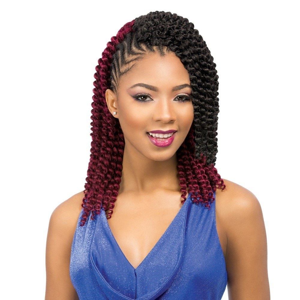 Sensationnel Synthetic Hair Crochet Braid Loop Kids Baby Cozy 12