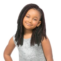 Sensationnel Synthetic Hair Crochet Braid Loop Kids Sassy 12" Sensationnel Synthetic Hair Crochet Braid Loop Kids Sassy 12"