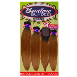 Sensationnel Boutique Bundle Multi Pack 100% Human Hair & Premium Blend Hair Weave Straight Sensationnel Boutique Bundle Multi Pack 100% Human Hair & Premium Blend Hair Weave Straight