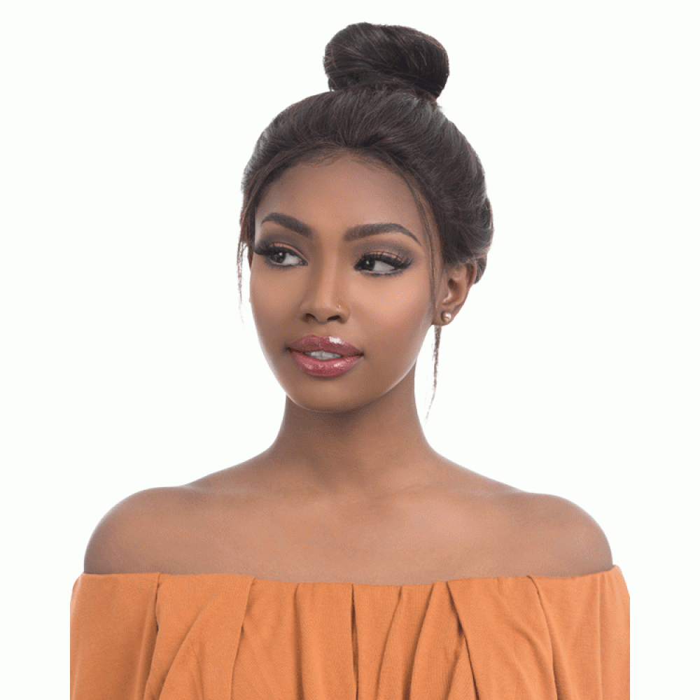 Sensationnel Brazilian Unprocessed Virgen 100% Remy Human Full Hand Tied Lace Front Wig Straight 22