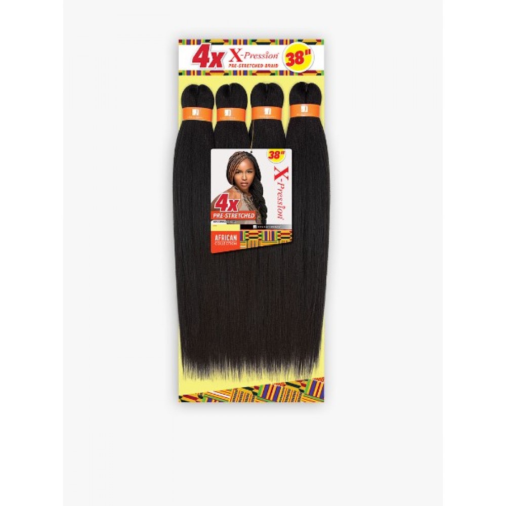Sensationnel Free Shipping African Collection Jumbo Braid Pre Stretched 4x 38