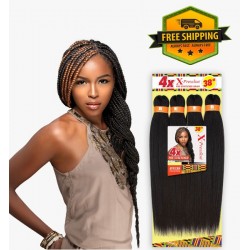 Sensationnel Free Shipping African Collection Jumbo Braid Pre Stretched 4x 38"