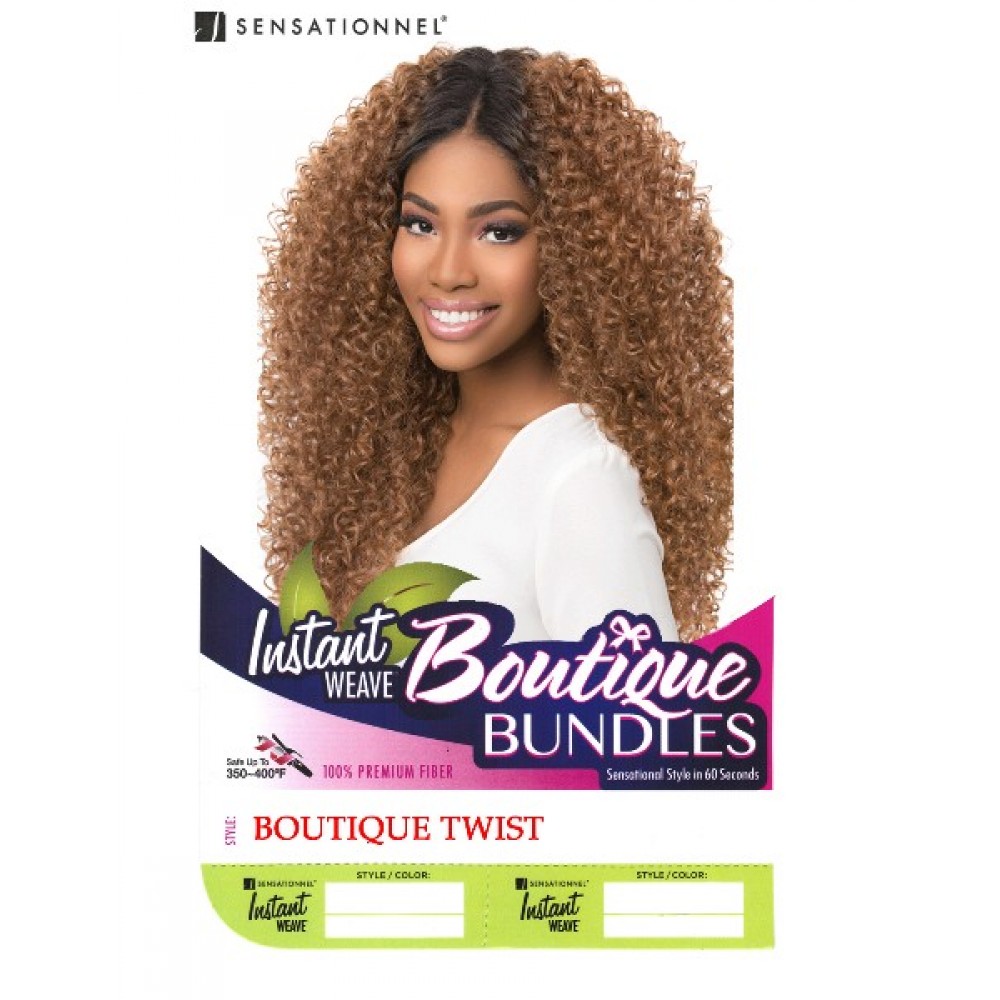 Sensationnel Synthetic Instant Weave Half Wig Boutique Twist