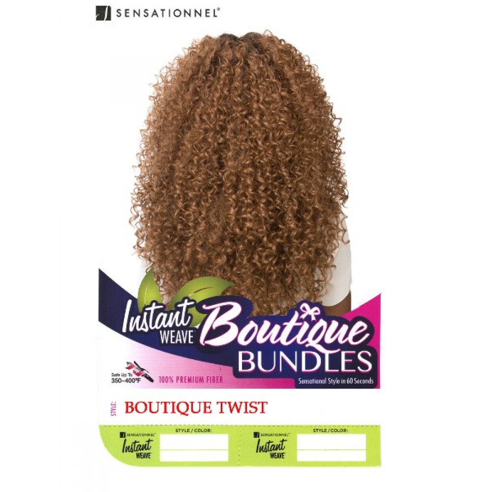 Sensationnel Synthetic Instant Weave Half Wig Boutique Twist