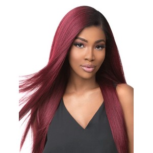 Sensationnel Synthetic Instant Weave Half Wig Boutique Kinky Straight