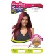 Sensationnel Empress Synthetic Lace Front Wig Free Part Boutique Kinky Straight