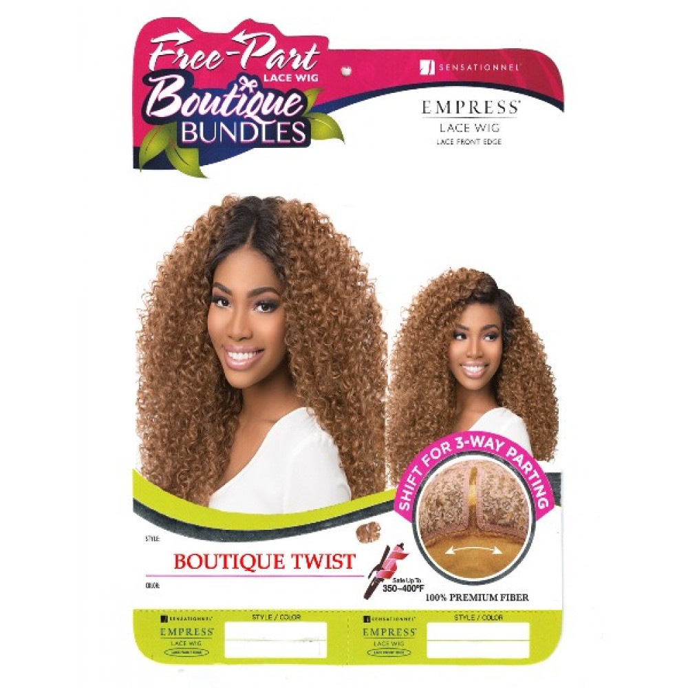 Sensationnel Empress Synthetic Lace Front Wig Free Part Boutique Twist