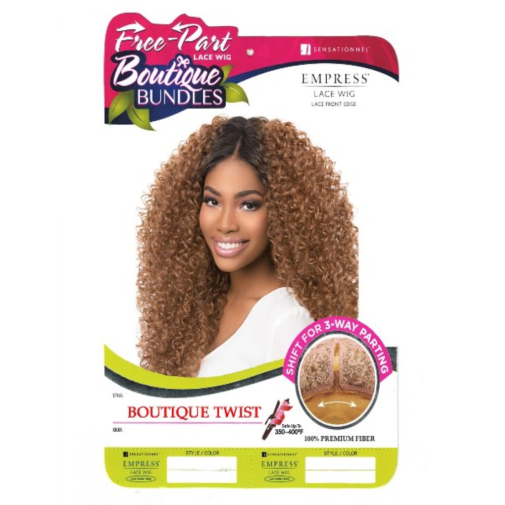 Sensationnel Empress Synthetic Lace Front Wig Free Part Boutique Twist