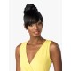 Ebo Synthetic Instant Bun With Bangs Gia