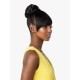 Ebo Synthetic Instant Bun With Bangs Gia