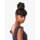 Ebo Synthetic Instant Bun With Bangs Bria