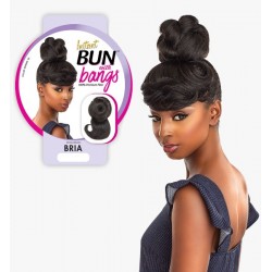 Ebo Synthetic Instant Bun With Bangs Bria 
