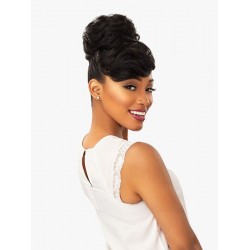 Ebo Synthetic Instant Bun With Bangs Carla Ebo Synthetic Instant Bun With Bangs Carla