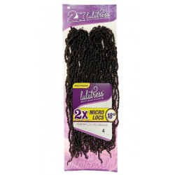Sensationnel Lulutress Synthetic Hair Crochet Braid 2x Micro Locs 18"