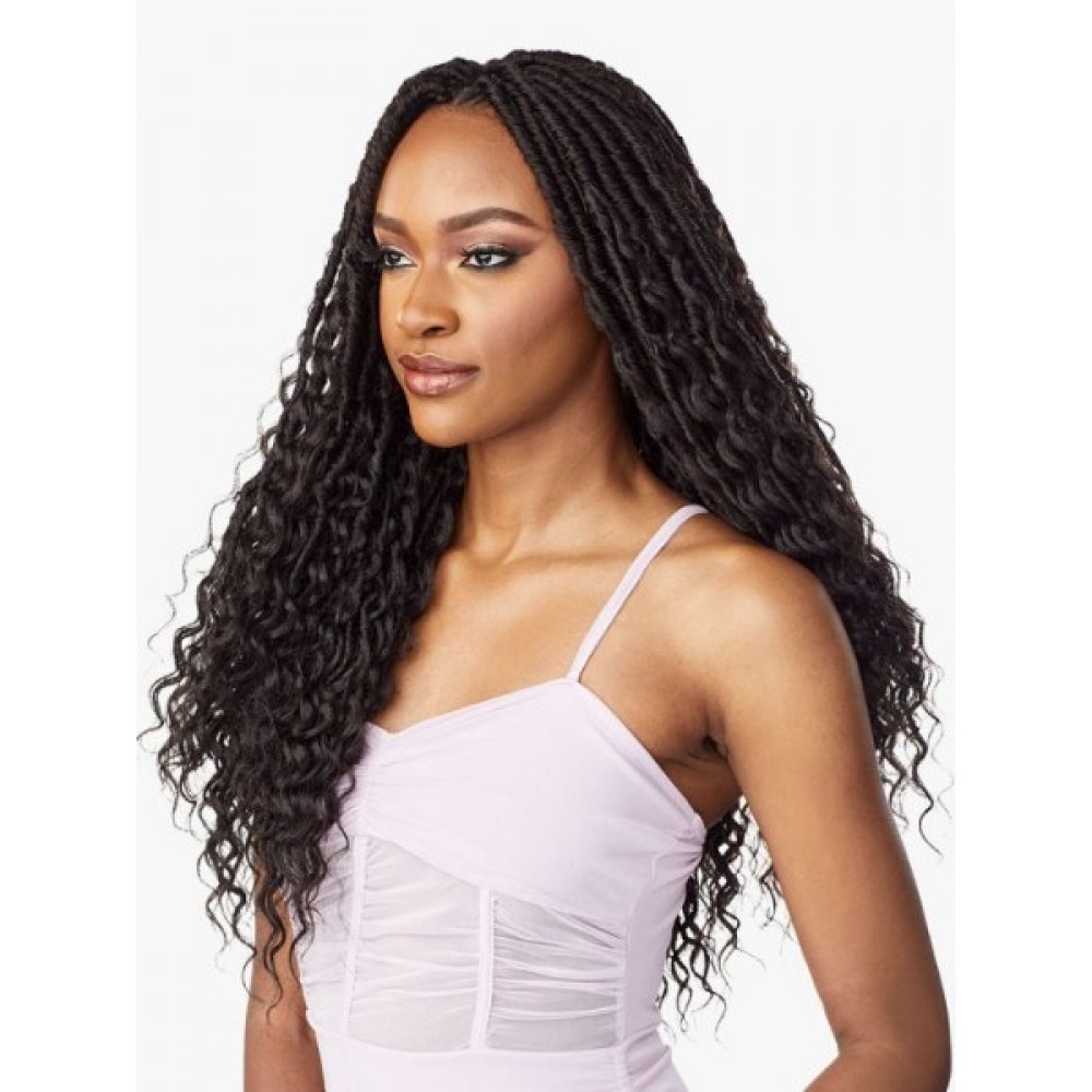 Sensationnel Lulutress Synthetic Hair Crochet Braid Loop 3x Bohemian Locs 20
