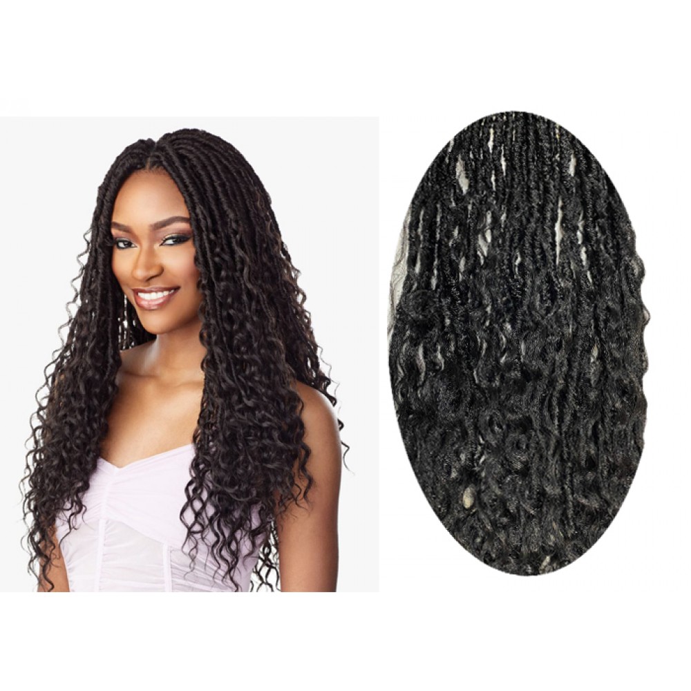 Sensationnel Lulutress Synthetic Hair Crochet Braid Loop 3x Bohemian Locs 20