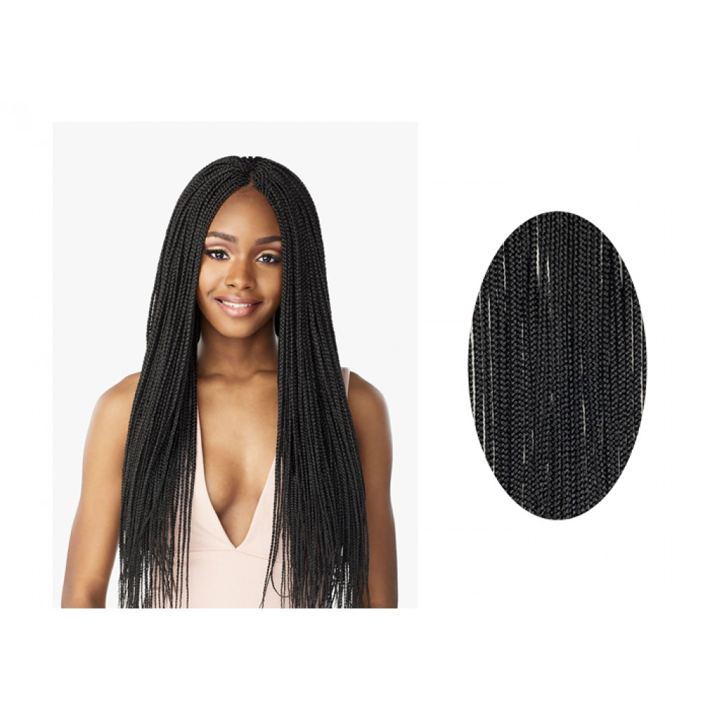 Sensationnel Lulutress Synthetic Hair Crochet Braid Loop 3x Micro Box Braid 24