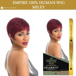 Sensationnel Empire Wig 100% Human Hair Full Wig Miley