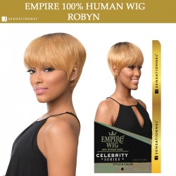 Sensationnel Empire Wig 100% Human Hair Full Wig Robyn 