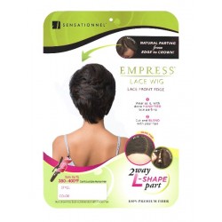 Sensationnel Empress Synthetic Lace Front Wig Curved Part Becky Sensationnel Empress Synthetic Lace Front Wig Curved Part Becky